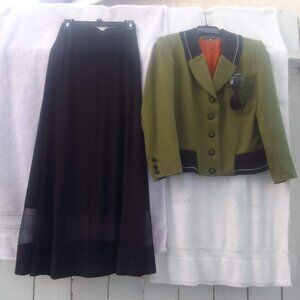 Bundle sunglasses&HG Paris cropped-style business attire matching set, brand new